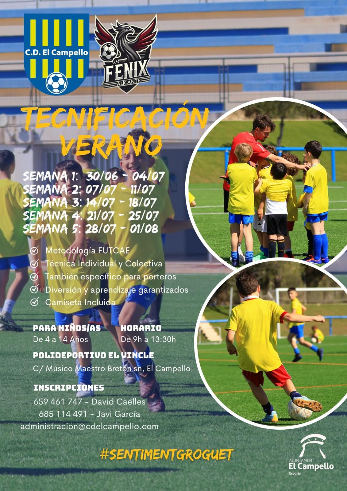 Tecnificación Verano